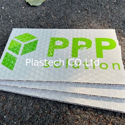 คุณภาพ  3mm 5mm Fire Retardant PP Honeycomb Board For Surface Shields โรงงาน