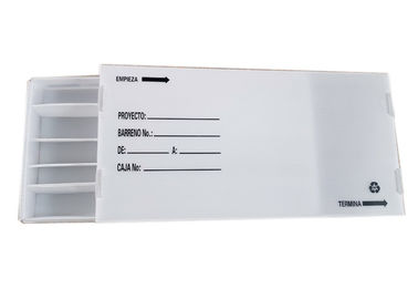 คุณภาพ  Coroplast PP Mineral Drill core Corrugated Plastic Box โรงงาน