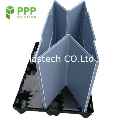 กล่องเกย์ลอร์ดพลาสติกพับได้ขนาด 1200x1000x1000 สำหรับคอนเทนเนอร์แบบปลอกยานยนต์