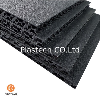 12mm PP Honeycomb Flight Case Panel Heave Matte พลาสติกผงผงผง