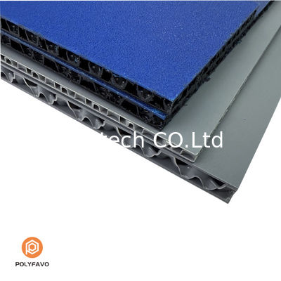 12mm PP Honeycomb Flight Case Panel Heave Matte พลาสติกผงผงผง