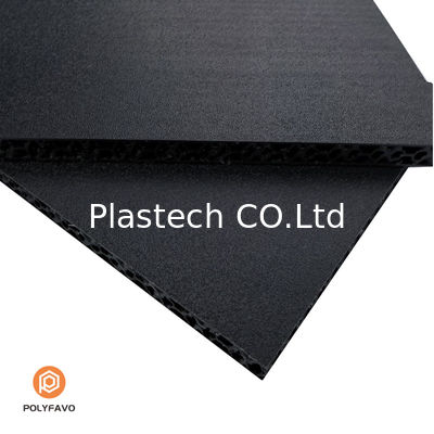 12mm PP Honeycomb Flight Case Panel Heave Matte พลาสติกผงผงผง