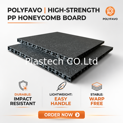 7มม แผงไฟท์สีดำ วัสดุ PP Honeycomb 2800gsm สำหรับทำ Flight Case