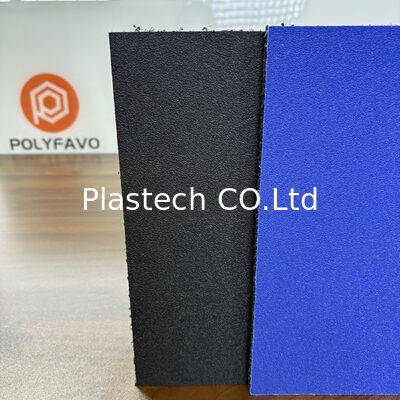 7มม. แผ่นพลาสติก สีดำ สำหรับ Flight Panels น้ำหนักเบา 2800gsm อุปกรณ์ Flight Case แผ่นรังผึ้ง PP