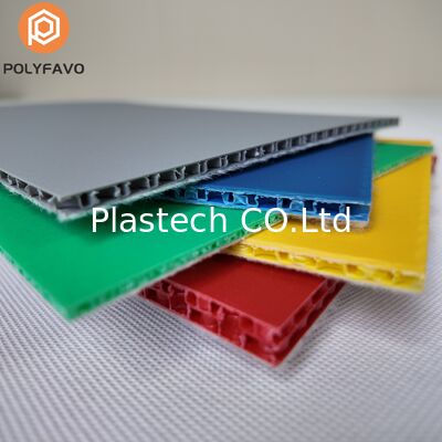 5 มิลลิเมตร Bubble Floor Guard อุตสาหกรรมก่อสร้าง PP Polypropylene Honeycomb Board การป้องกันพื้นชั่วคราว
