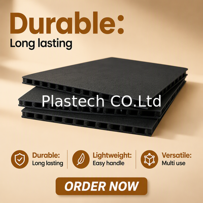 10mm 3000gsm พลาสติก Proction พลาสติก Sheet Fly Case Hoenycomb โพลีโปรไพเลน Flight Panel