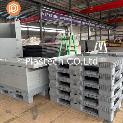กล่องพาเลทพลาสติกแบบพับได้สำหรับบรรจุภัณฑ์จำนวนมาก, กล่องแขนพาเลทพลาสติกสำหรับอุตสาหกรรมยานยนต์