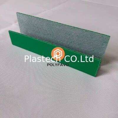 แผ่นกันกระแทกขอบประตูหน่วงไฟ แผ่นรังผึ้ง PP เคลือบ Nonwoven สำหรับทางลาดพื้นบริเวณธรณีประตูภายใน