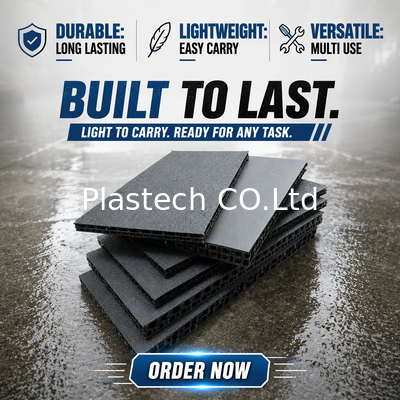PP Plastic Honeycomb Board for Flight Case, Waterproof Anti Scratch Honeycomb Panel, Reusable Eco Friendly Raw Material