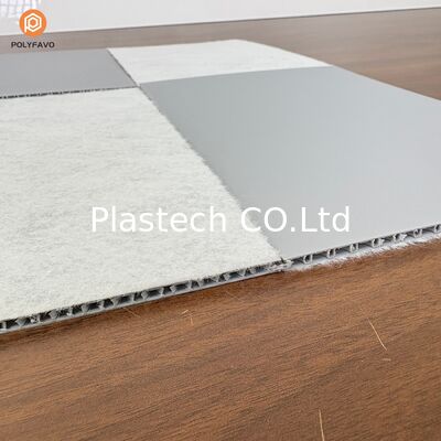 Temporary Floor Protection Honeycomb Panel 3mm 5mm, V2 Flame Retardant Reusable, Eco Friendly Floor Protector Board